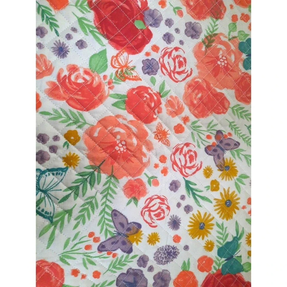 Pioneer Woman Spoon Rest Poinsettia & Celebrate Spring‎ Together Placemats 3pc